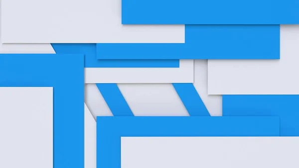 3d özet mavi beyaz geometrik arkaplan