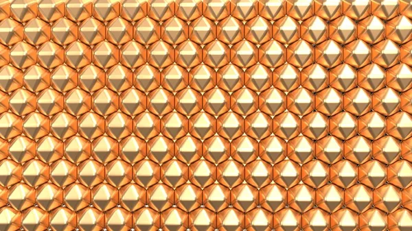 Bakır şekilli 3D görüntüleme deseni