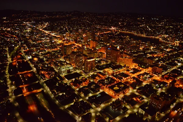 Oakland di notte — Foto Stock