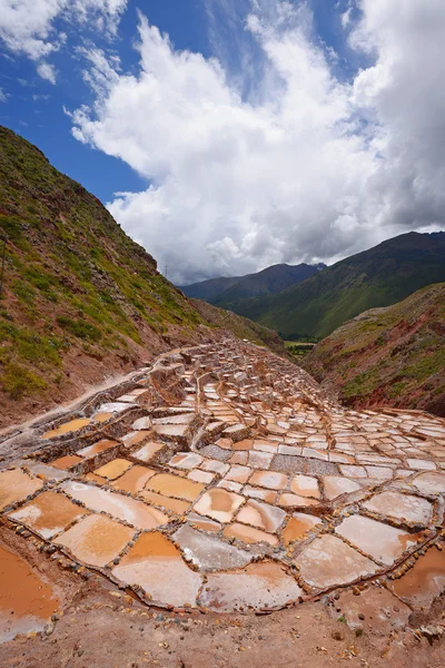 Granja de sal inca — Foto de Stock