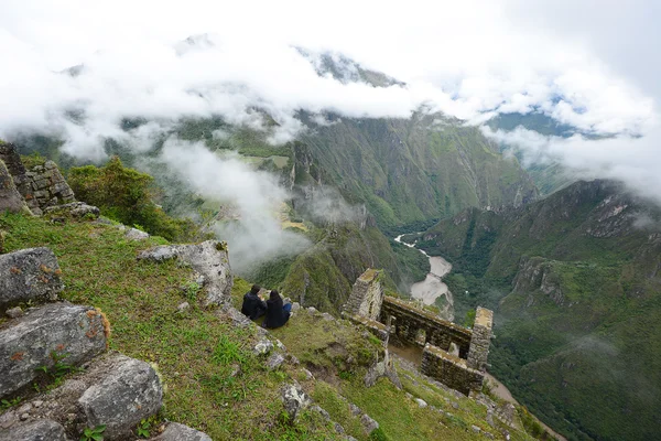 Перу-инка древняя руина — стоковое фото