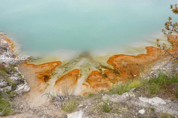 Yellowstone Hot Springs — Zdjęcie stockowe