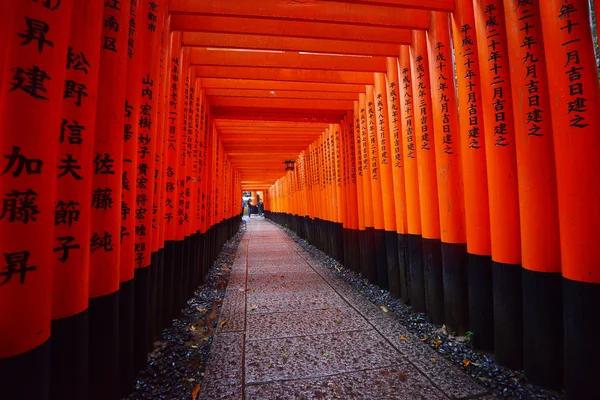 Japon tapınak yolu — Stok fotoğraf