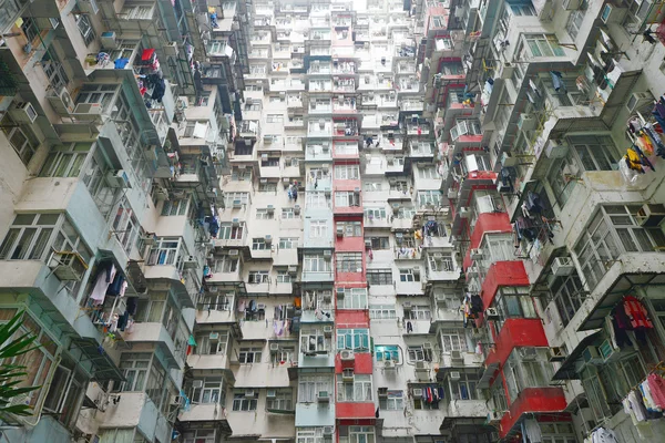홍콩 아파트 스톡 사진