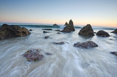 malibu, deniz yığını