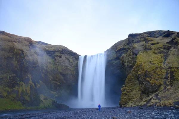 Az skogafoss tartoznak — Stock Fotó