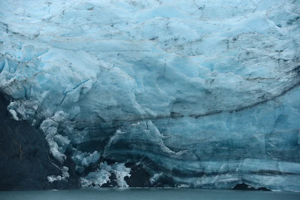 Portage glacier buz — Stok fotoğraf