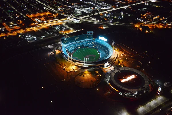 Oakland at night — Stock Photo, Image