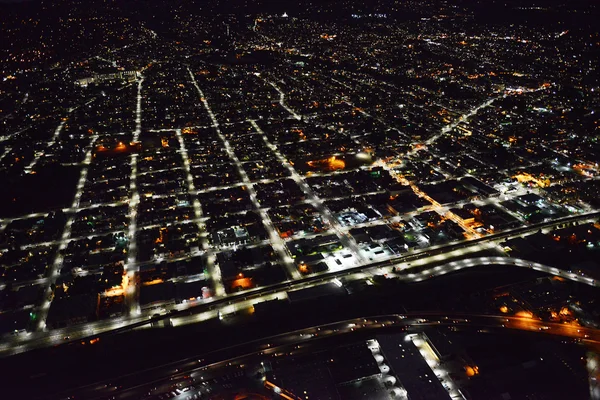 Oakland v noci — Stock fotografie