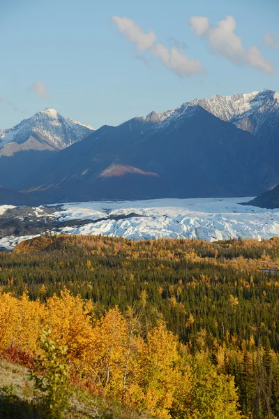 Blick auf den Matanuska-Gletscher — Stockfoto