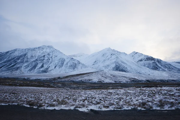 Alaszka hegy hó — Stock Fotó