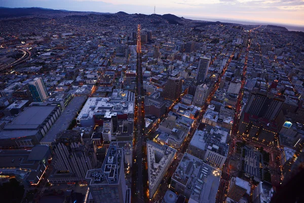 Vista aerea di San Francisco — Foto Stock