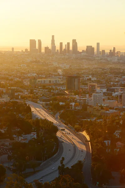 Morgen ved los angeles - Stock-foto