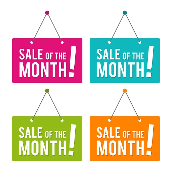 Sale Month Hanging Door Sign — Stock Photo, Image