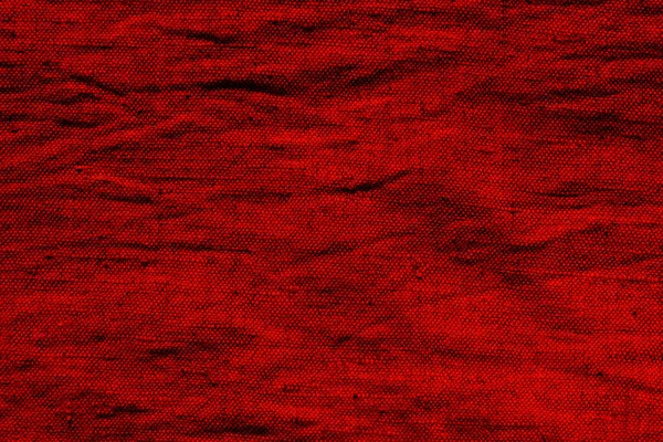 Superfície Vazia Serapilheira Áspera Amassada Fundo Abstrato Cor Vermelha Partir — Fotografia de Stock