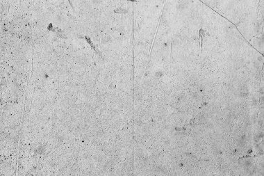 Gri beton bir duvar. Boş, düz bir yüzey. 