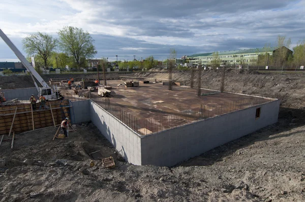 Building construction site — Stock Photo, Image