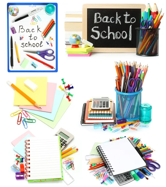 Set of school stationery — Stock Photo, Image