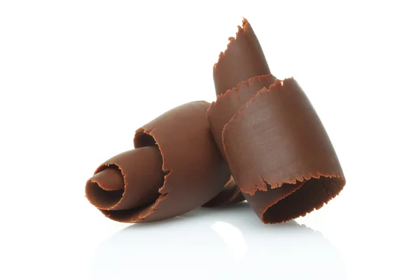 Čokoládové hobliny — Stock fotografie