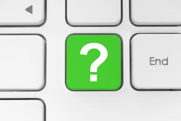 Question button — Stock Photo, Image