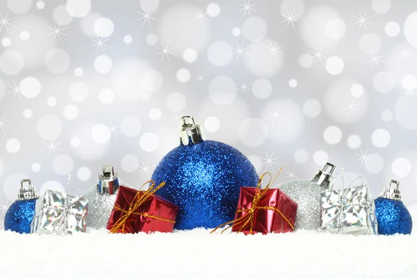 Skład Boże Narodzenie dekoracje — Zdjęcie stockowe