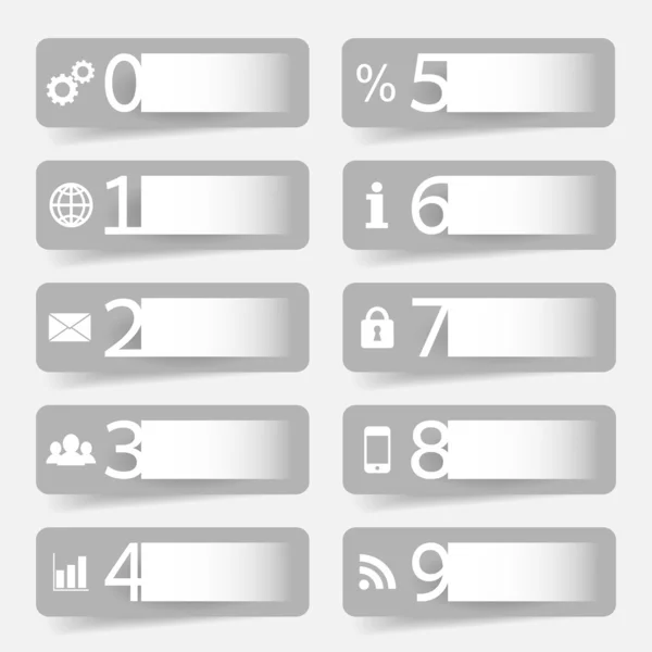 Infografica aziendale — Vettoriale Stock