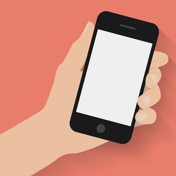 El ele tutuşan akıllı telefon