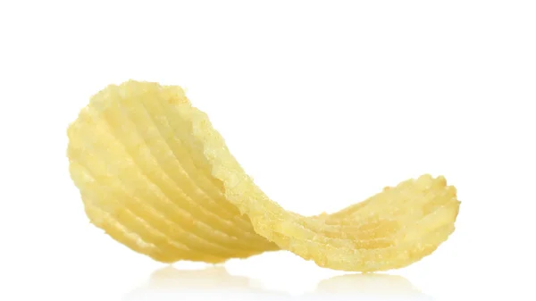 Enda potatis chip — Stockfoto