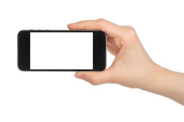 El ele tutuşan akıllı telefon