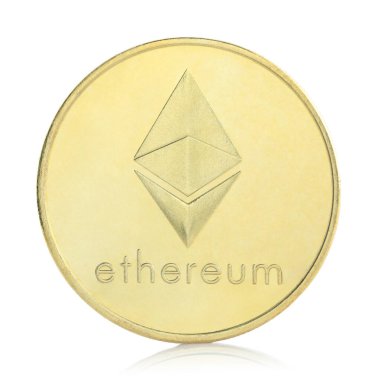Ethereum - ETH şifreleme madeni parası şeffaf bir arkaplanda izole edildi. Finansal kavramlar, fintech çizimler, engelleme projeleri ve dijital para birimi sunumları için mükemmel
