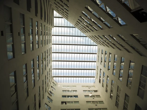 Modern quardrilateral ceiling window — Stock Photo, Image