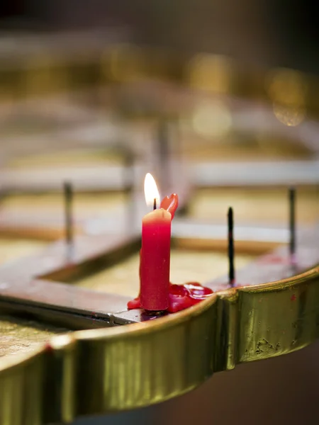 Chinese tradition sacred candles — Stock Photo, Image