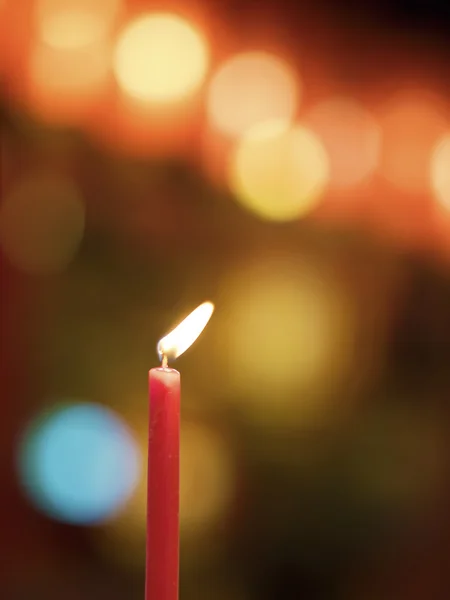 Chinese tradition sacred candles — Stock Photo, Image