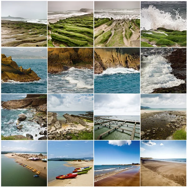 Collection of seascape — Stock Photo, Image