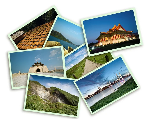 Collection images of Taiwan — Stock Photo, Image