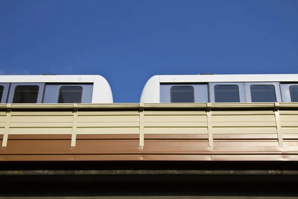 Hochgeschwindigkeits-Schwebebahn, Taipeh, Taiwan — Stockfoto