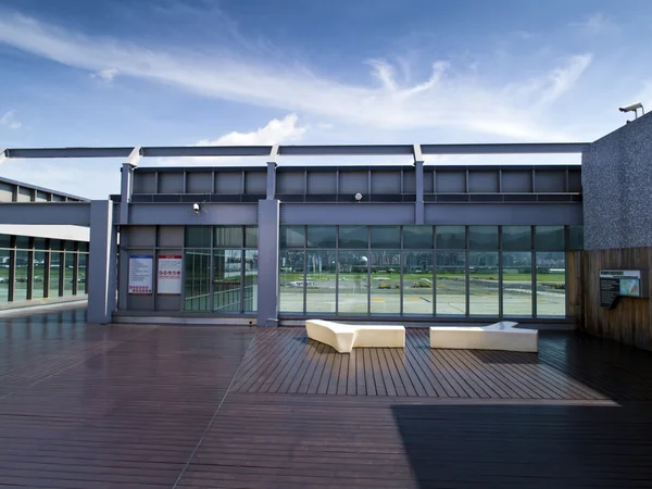 Observatory in Taipei Songshan Airport — Stock Photo, Image