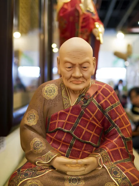 Monk buddha sculpture — Stock Photo, Image