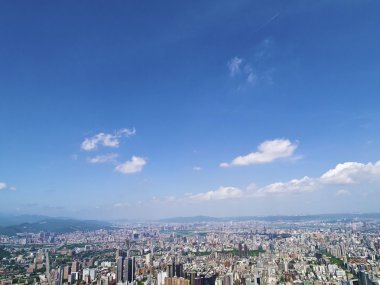 Taipei city Üstten Görünüm