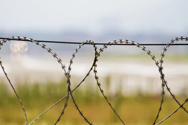 Sicherheitszaun — Stockfoto