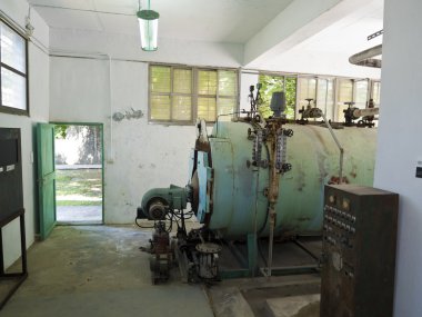 Boiler room in Jing-Mei Human Rights Memorial and Cultural Park