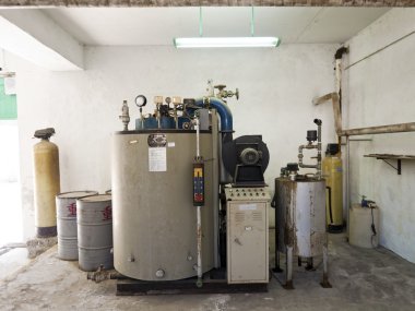 Boiler room in Jing-Mei Human Rights Memorial and Cultural Park