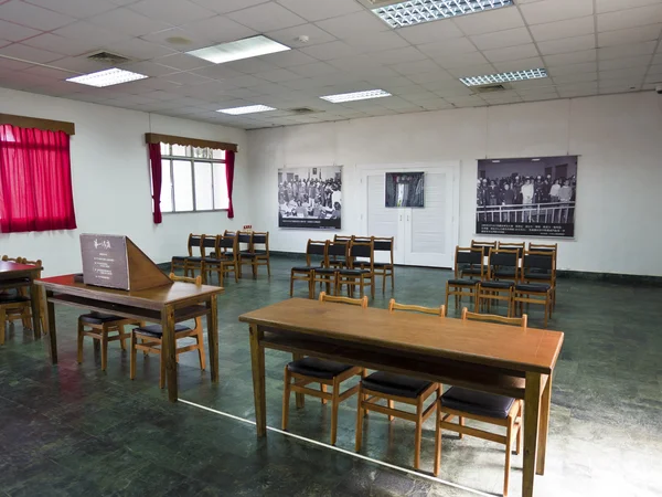 Interior of law court in Jing-Mei Human Rights Memorial and Cult — ストック写真