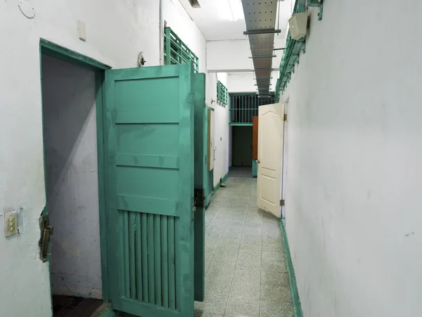 Prison jail corridor in Jing-Mei Human Rights Memorial and Cultu — Stock Photo, Image