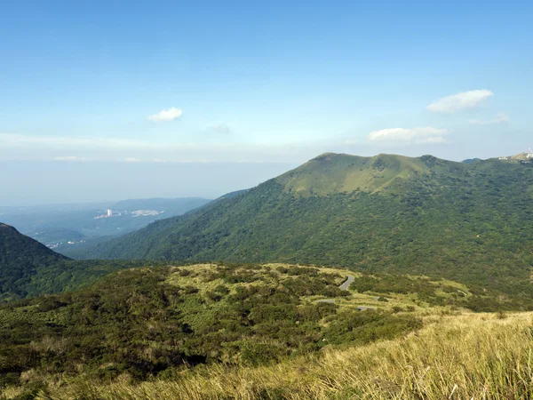 Krajobraz górski na Tajwanie — Zdjęcie stockowe