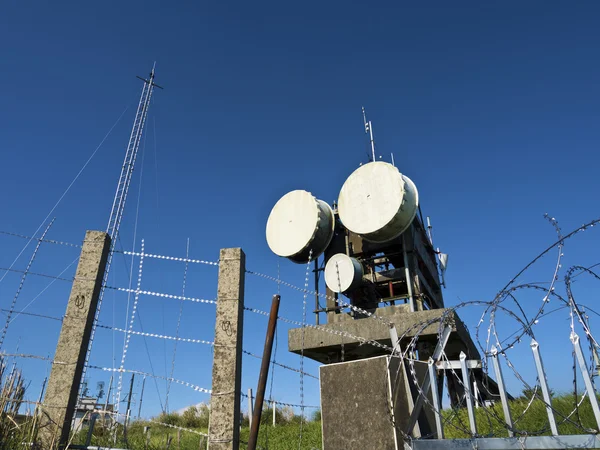 天候レーダー基地 — ストック写真