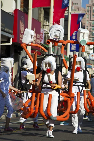 Tamsui, Taiwan, Desfile de Carnaval — Fotografia de Stock