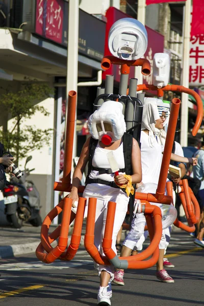 Tamsui,Taiwan,Carnival Parade — Stock Photo, Image