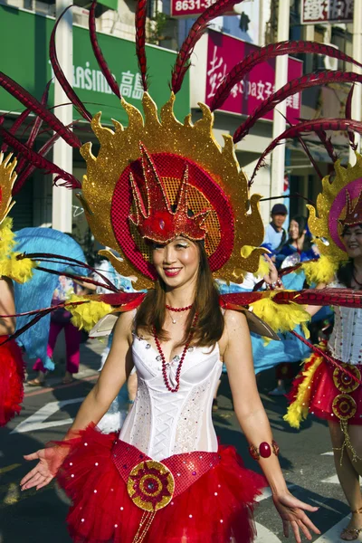 Tamsui, Tayvan, karnaval geçit — Stok fotoğraf