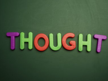 harfler düşünce kavramı